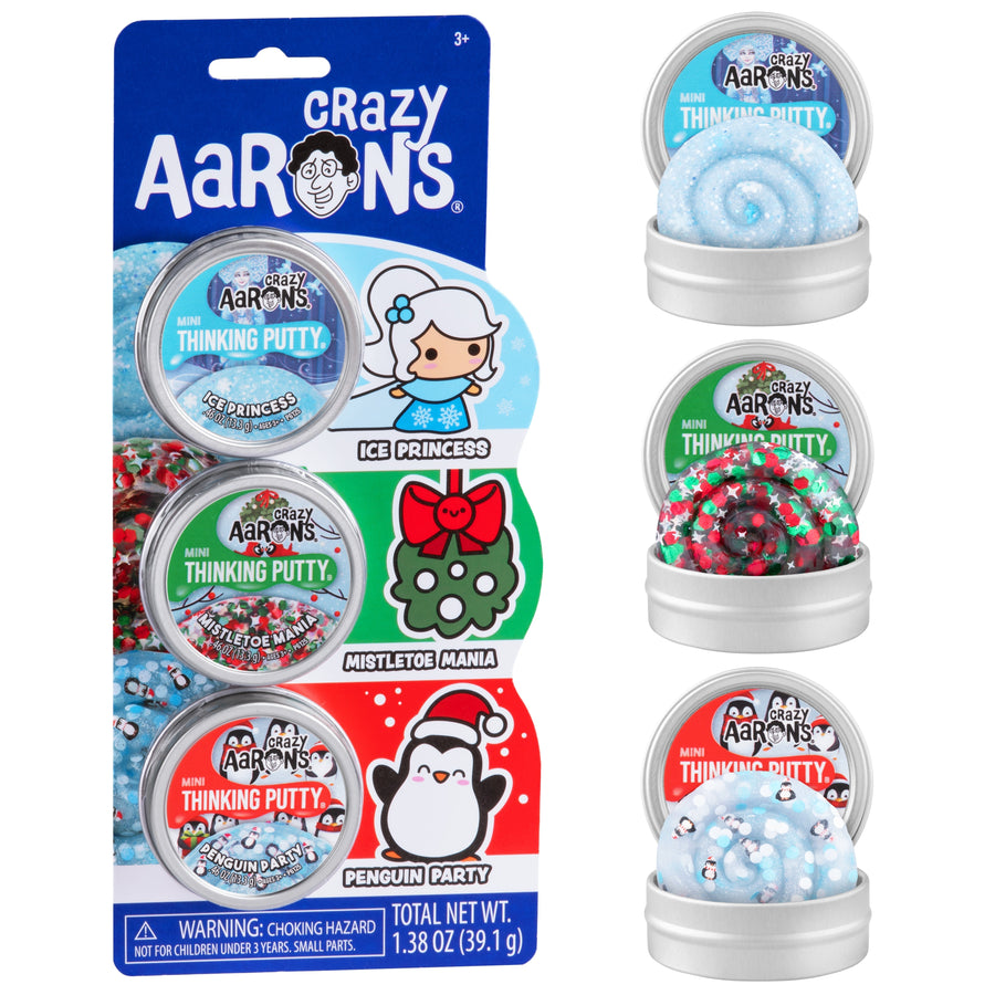Christmas 2" Fidget Three Pack B1